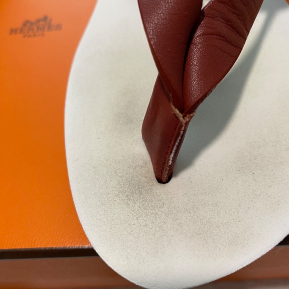 Hermes Leather Sandals - Picture 11 of 12